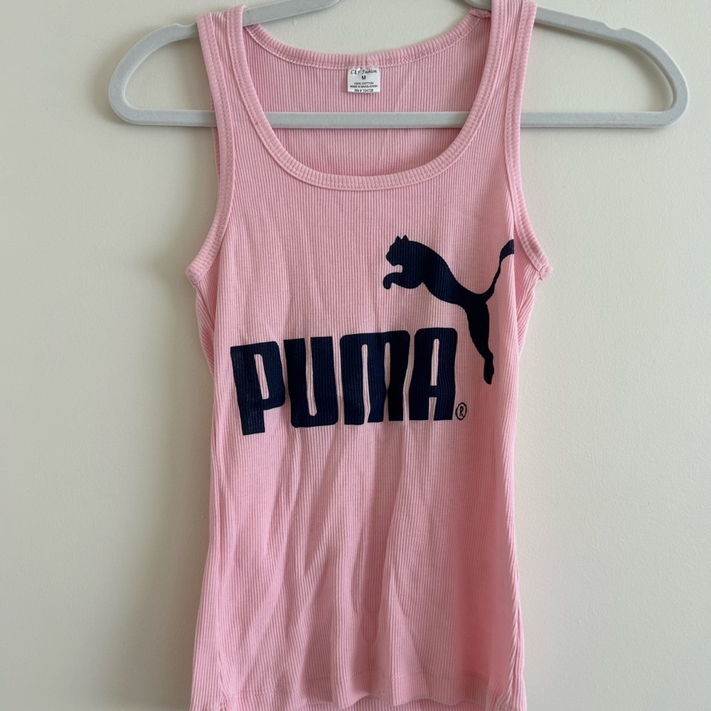 Puma Pink Tank Top